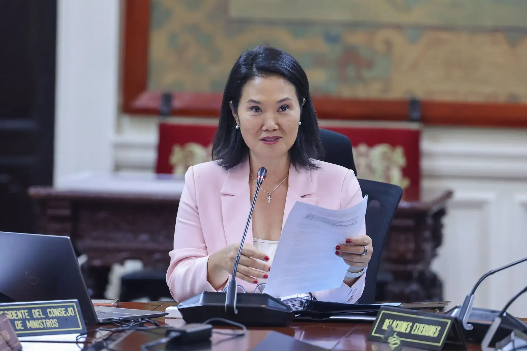 Presidenta Fujimori participará en reconocimiento del nuevo comandante general de la PNP