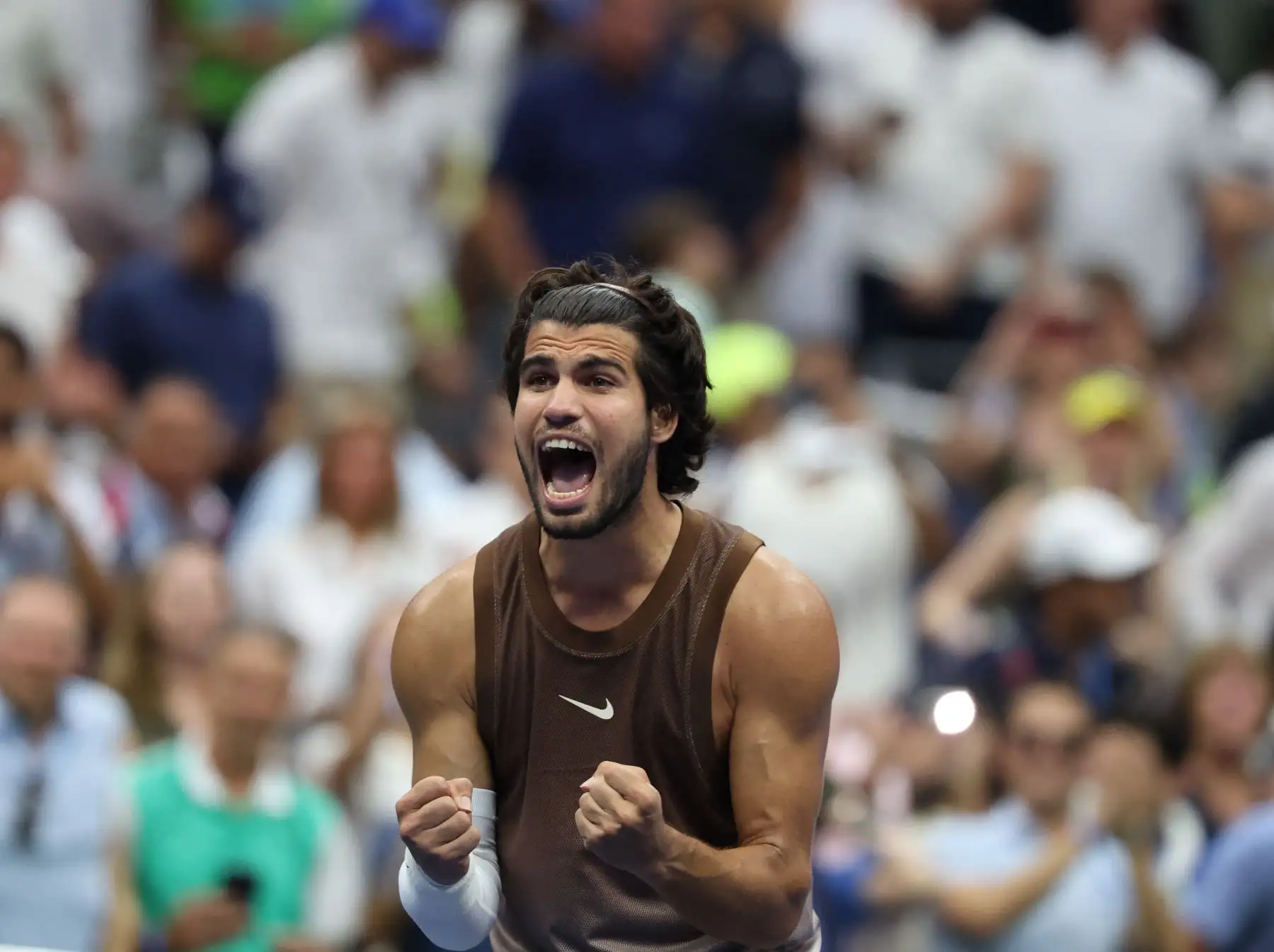 Carlos Alcaraz eleva a 15 su racha victoriosa en partidos de Grand Slam, su tope