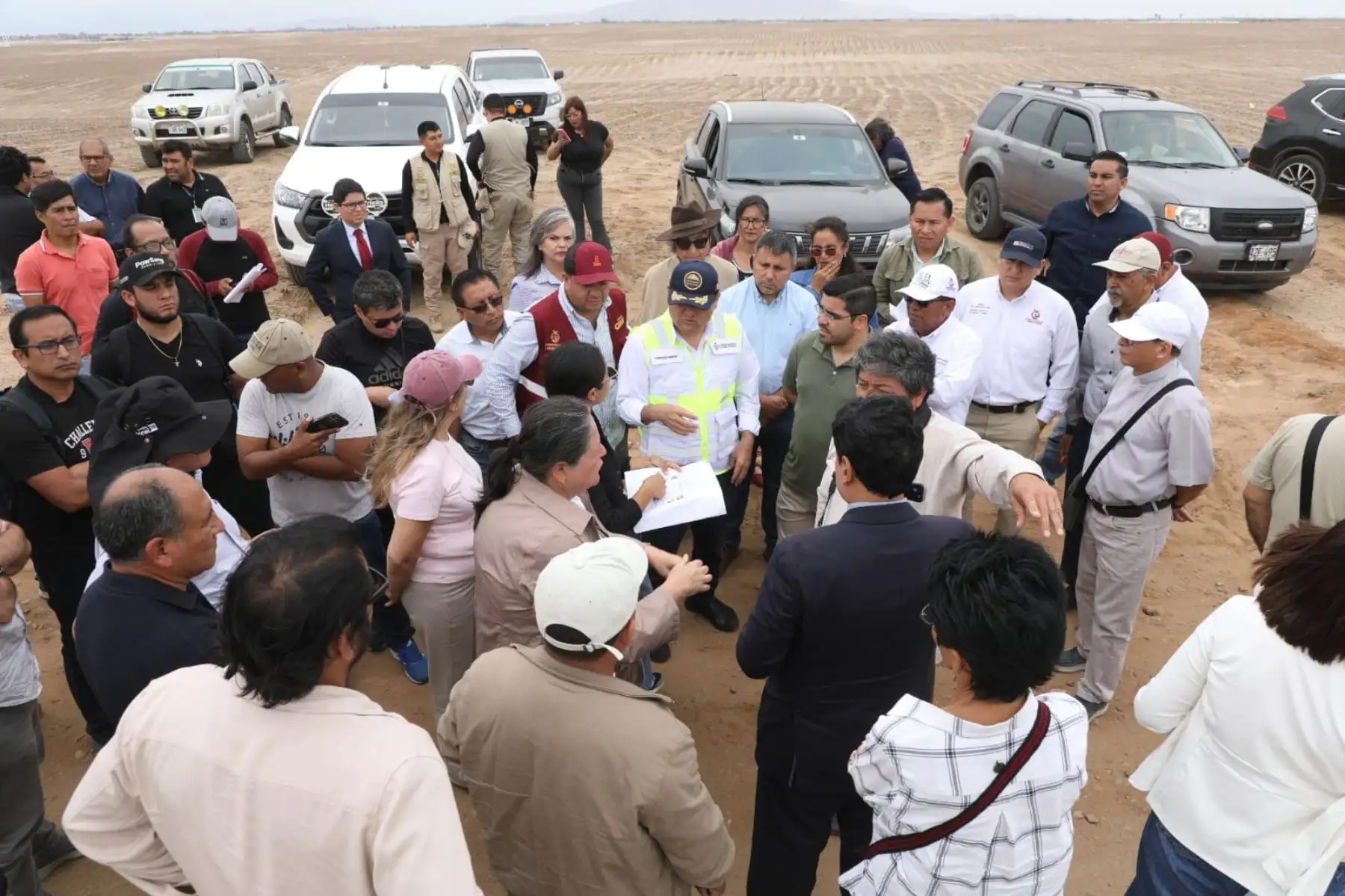 Papa León XIV: visitan pampas de Pimentel, escenario previsto para multitudinaria misa