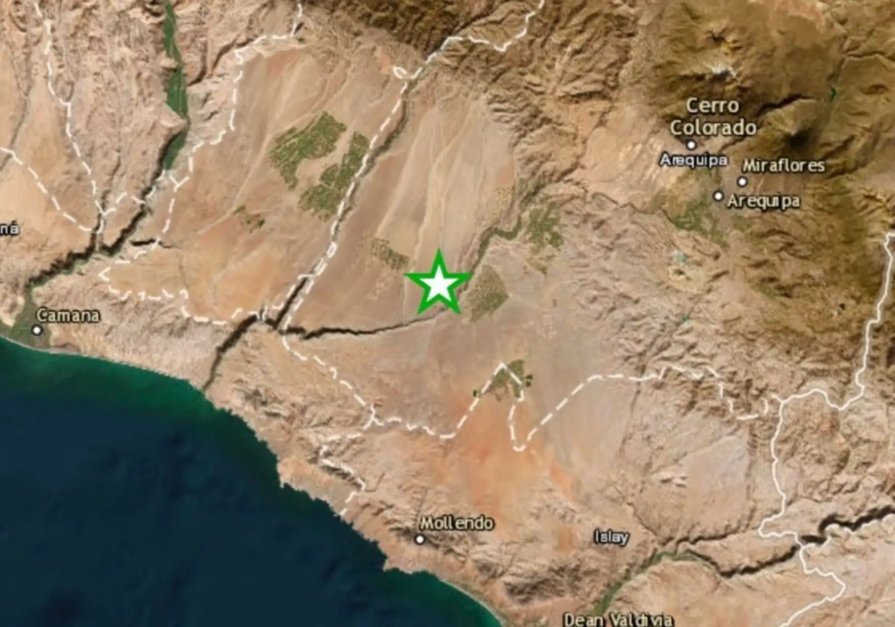 Temblor hoy en Perú: sismo de magnitud 3.8 remeció esta mañana la región Arequipa