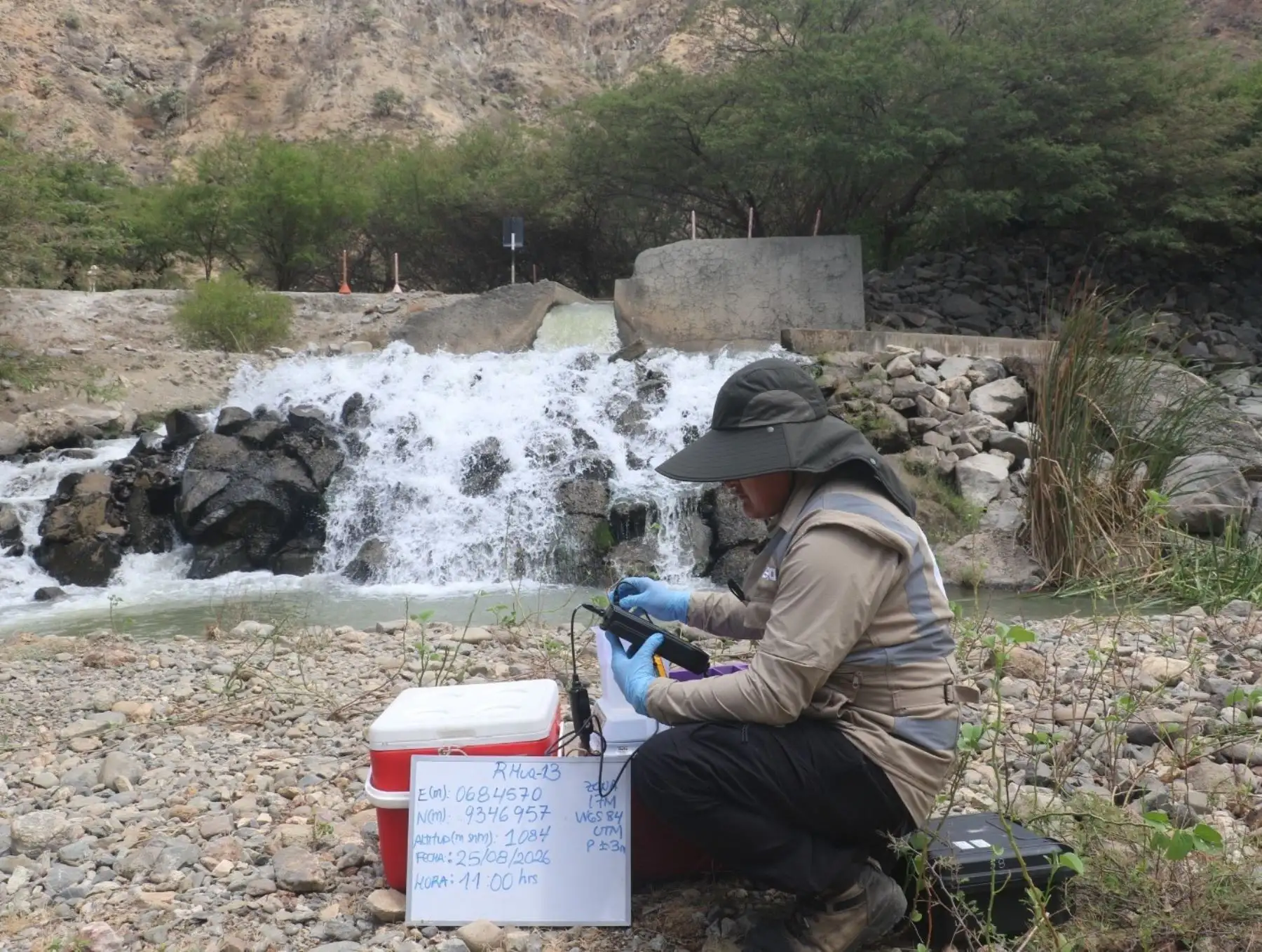 Evalúan calidad ambiental de ríos de Cajamarca y Piura ante la descargas de sedimentos
