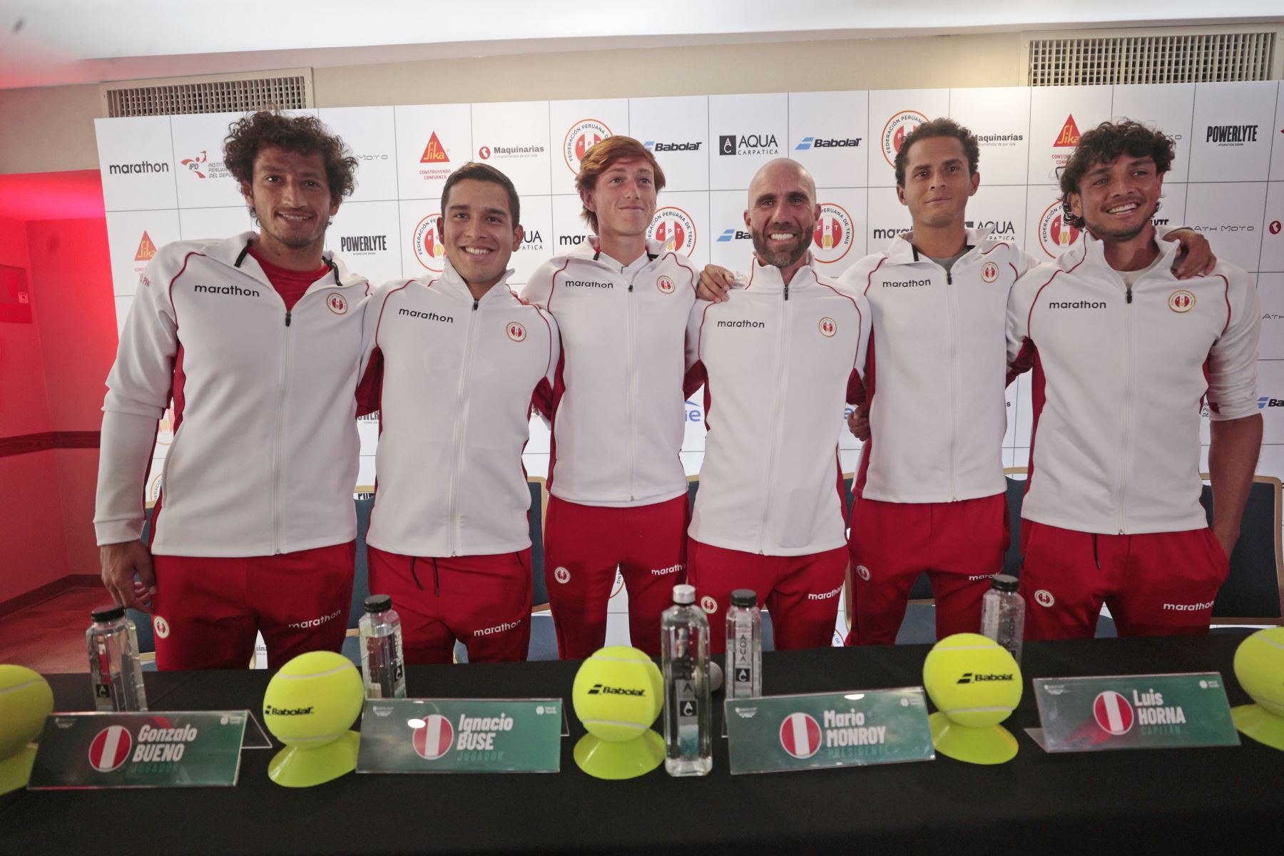 Copa Davis: «Perú tiene un equipo que compite al más alto nivel del tenis mundial»