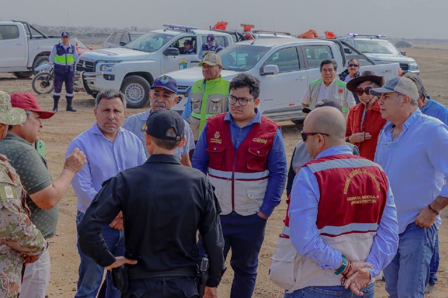 Misa del papa León XIV en Pimentel: delimitan áreas para trabajos de acondicionamiento
