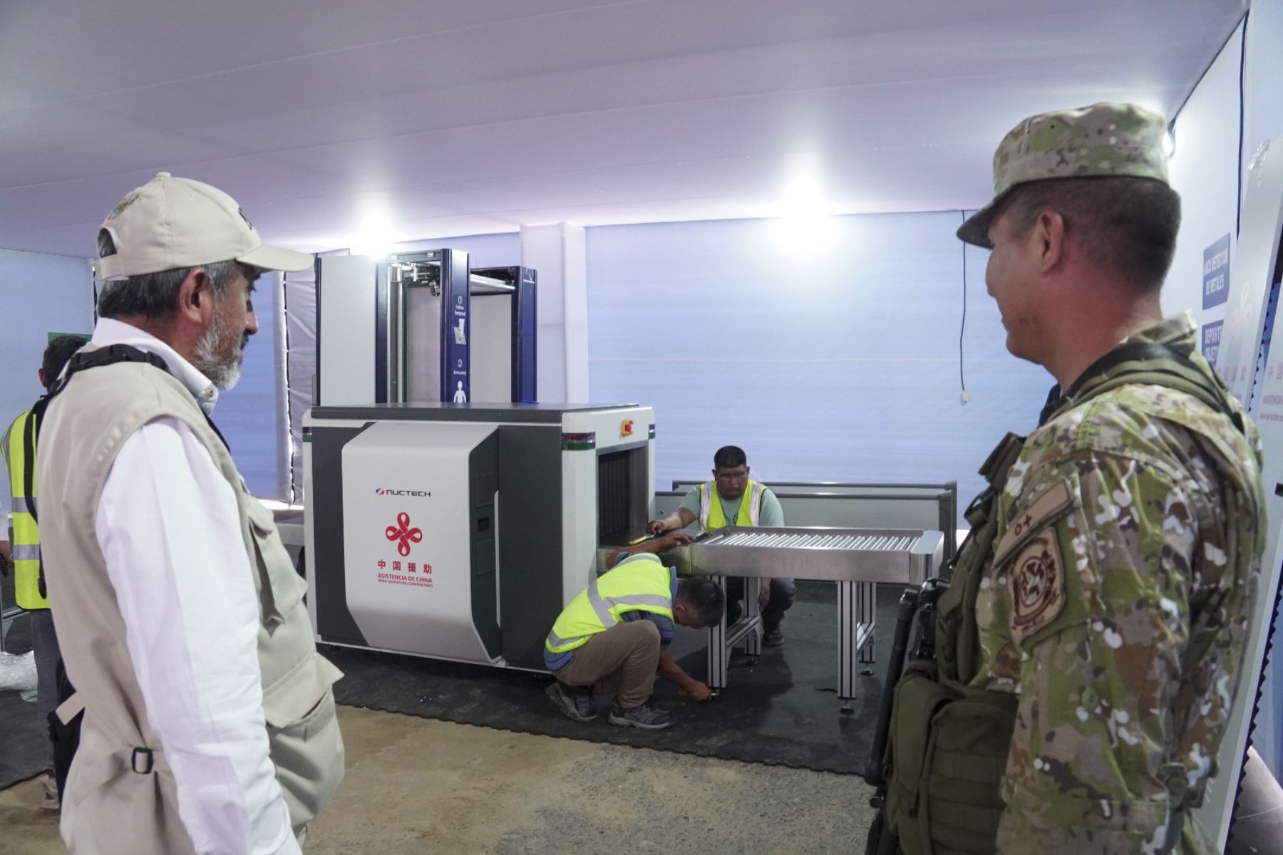 Mindef avanza en la implementación de equipos tecnológicos para acceso al penal El Milagro