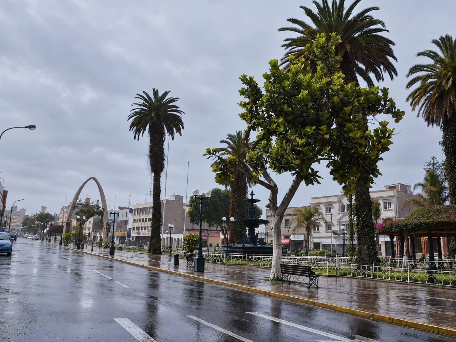 Lluvias intensas en Tacna obligan a cancelar varios vuelos en aeropuerto de Carlos Ciriani