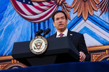 Marco Rubio anuncia el ingreso del Perú al Escudo de las Américas previo a su llegada al país