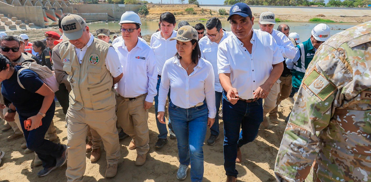 Servicios por Impuestos: Presidenta Keiko Fujimori anuncia creación de mecanismo para agilizar obras frente al Fenómeno El Niño