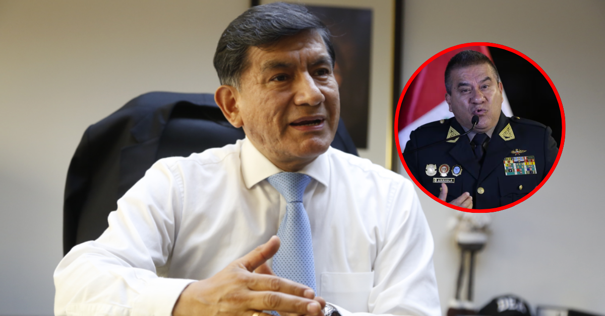 Exministro del Interior sobre renuncia de Óscar Arriola como comandante general de la PNP: «Su salida no va a solucionar el problema»