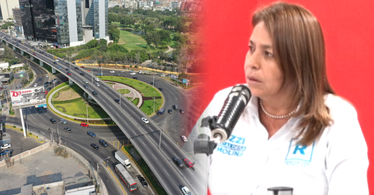 Lizzie Sueldo propone viaductos para la Av. Javier Prado: «La gestión la tenemos que hacer nosotros»