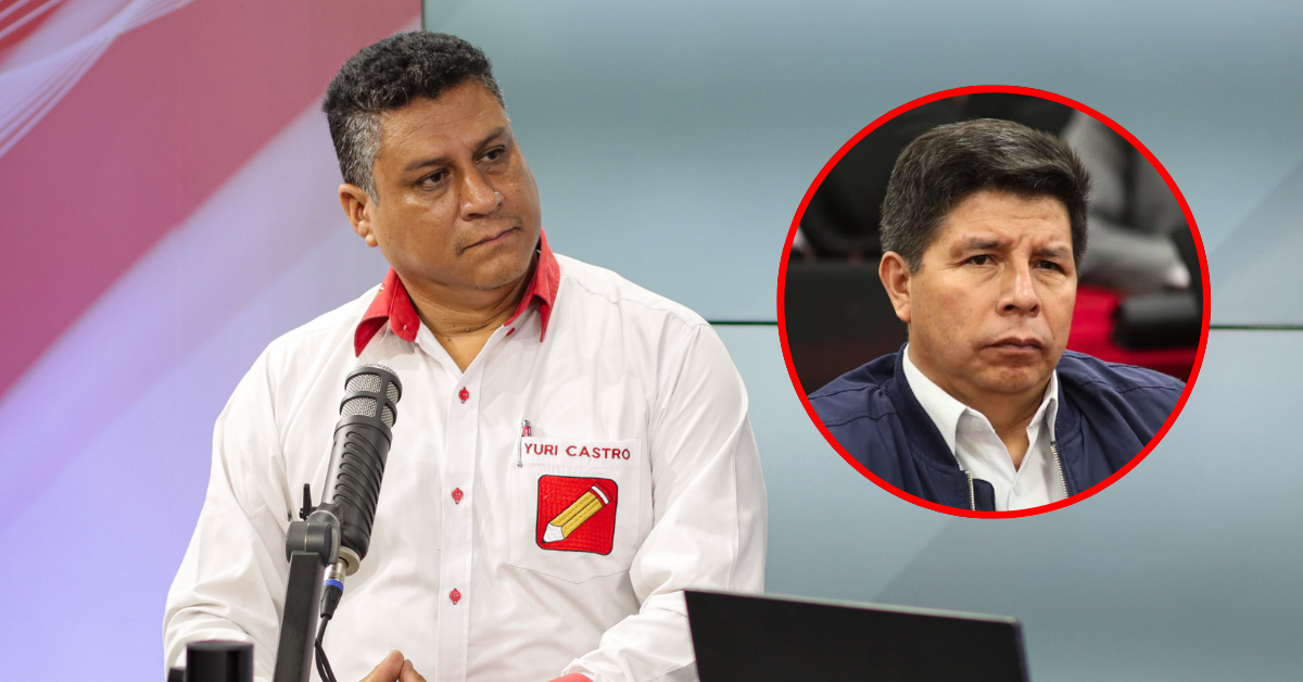 Yuri Castro sobre Pedro Castillo y el fin de su gobierno: «Se equivocó al momento de escuchar a quien no debía»
