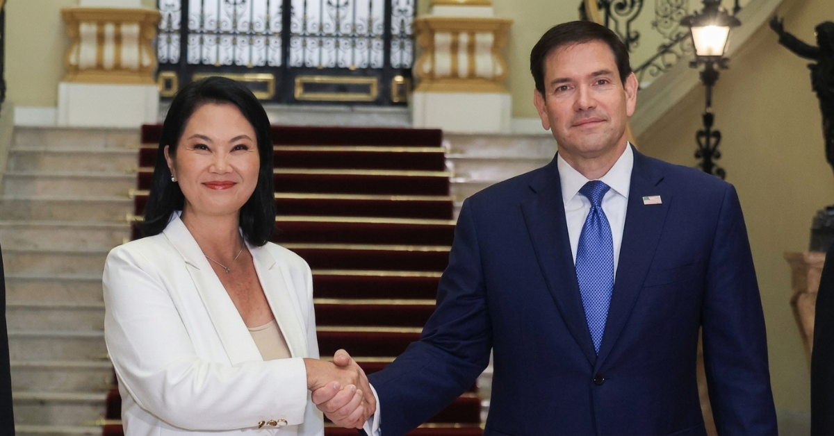 Secretario de Estado, Marco Rubio, destaca elección de Keiko Fujimori: «La vamos a ayudar en todo lo posible»