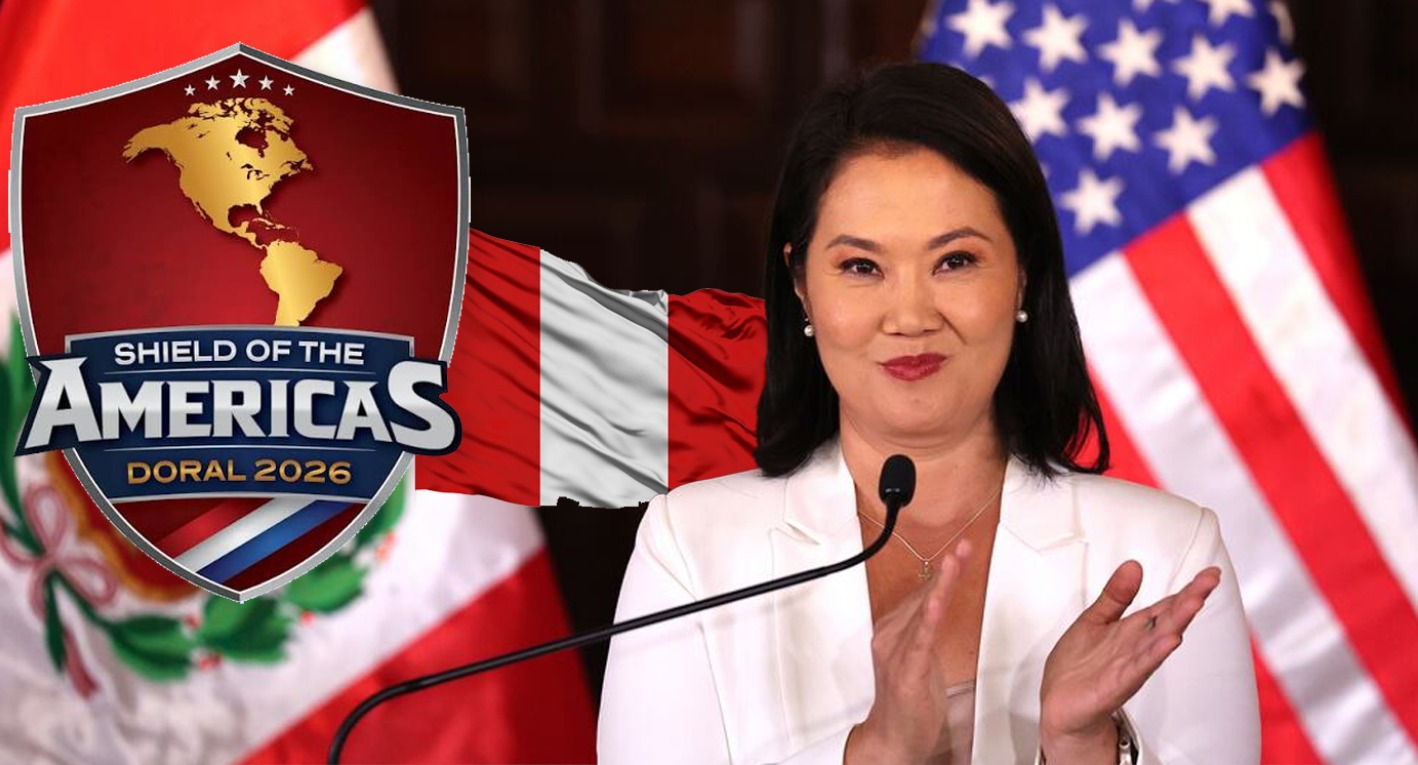 Keiko Fujimori afirma que la soberanía del Perú está intacta tras su ingreso al Escudo de las Américas