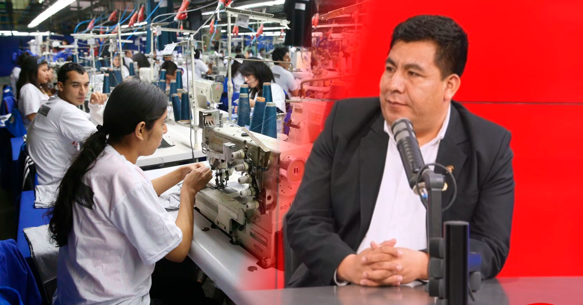 Juntos por el Perú apoyaría el pedido de facultades legislativas en materia de MYPES, señala diputado