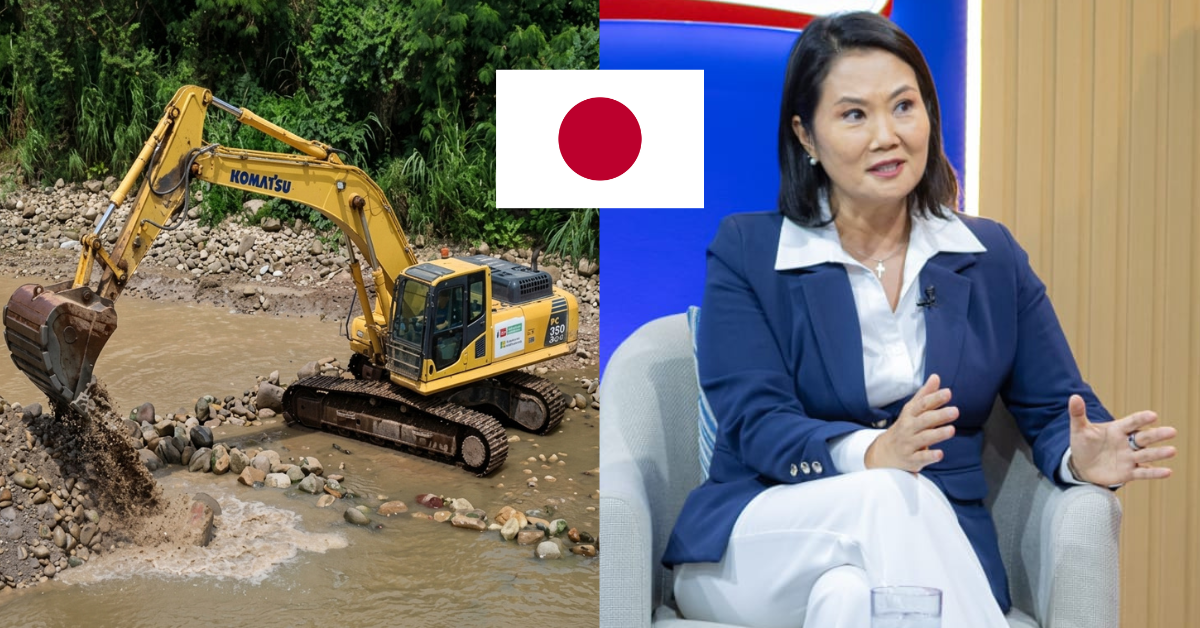 Keiko Fujimori anuncia que Japón donará US$10 millones en maquinaria al Perú para enfrentar El Niño