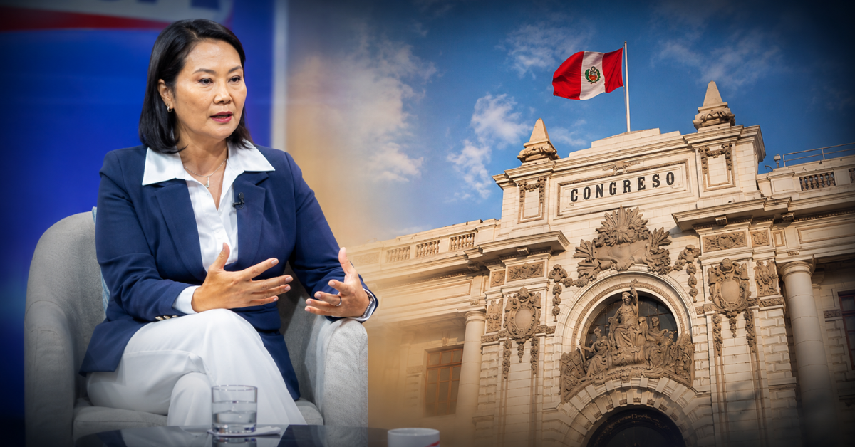 Keiko Fujimori pide celeridad al Congreso para aprobar facultades y afirma que Fuerza Popular no es mayoría