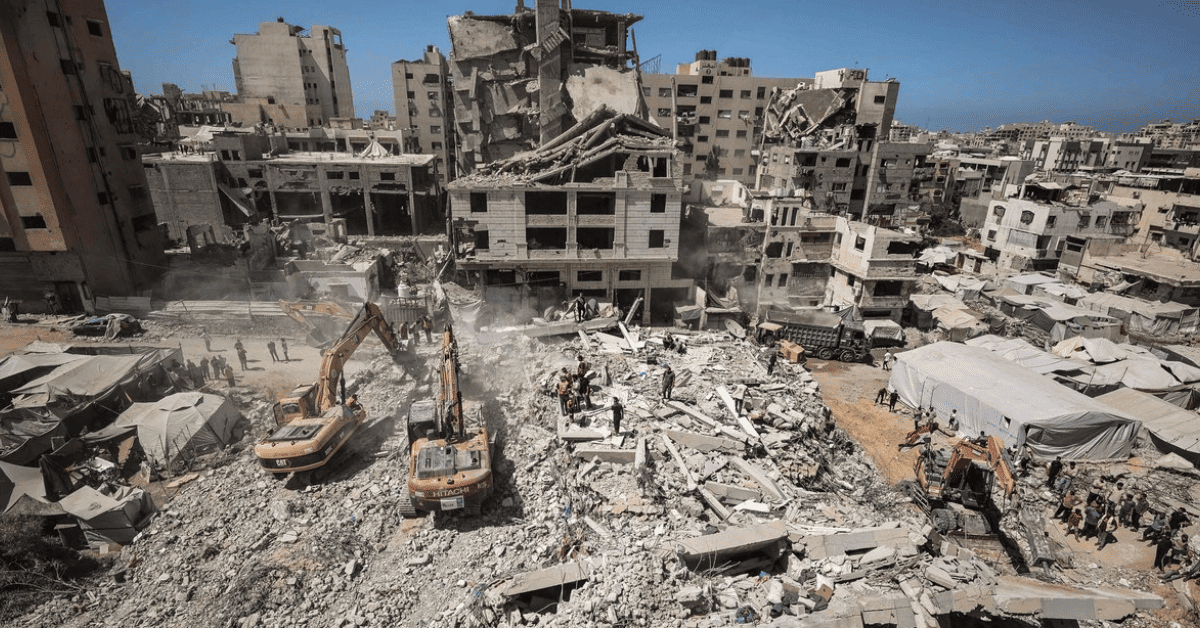 Tragedia en Gaza: al menos 20 muertos y 60 desaparecidos por el derrumbe de un edificio bombardeado