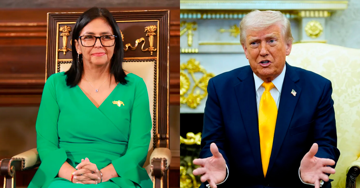 Donald Trump sostendrá una reunión inédita con Delcy Rodríguez durante la Asamblea General de la ONU
