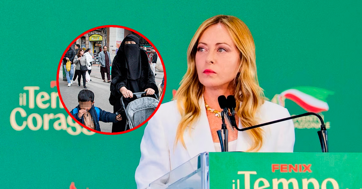 Italia plantea limitar número de extranjeros en escuelas y prohibir velos islámicos que cubran el rostro
