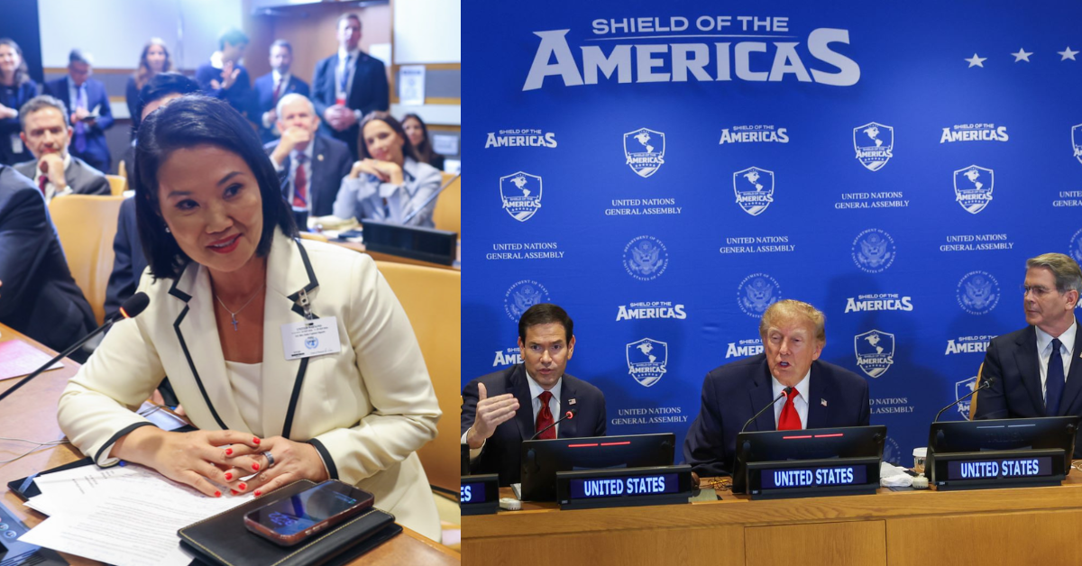 Donald Trump aconseja a Keiko Fujimori: «La única forma de detener al crimen es con firmeza»