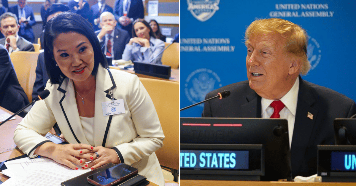 Keiko Fujimori agradece a Trump por incorporación de Perú al Escudo de las Américas: «Muy felices de unirnos»