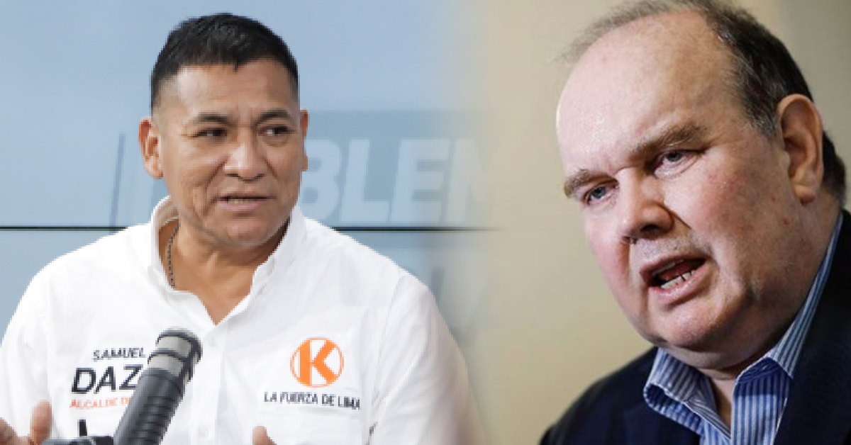 Samuel Daza revela chats con López Aliaga y denuncia presunto chantaje previo al Debate Municipal 2026