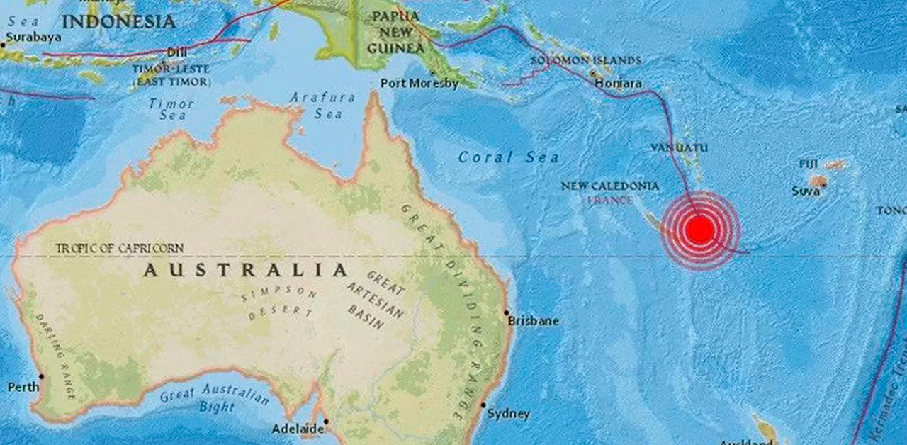 Terremoto de magnitud 7.0 azota Nueva Caledonia: ¿Qué dice la Marina de Guerra al respecto?