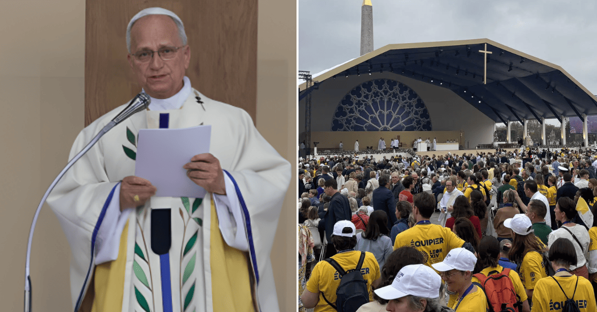 El papa León XIV recorrió París y reunió a cerca de un millón de personas en multitudinaria misa en la plaza de la Concordia