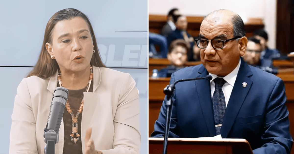 Karla Schaefer rechaza censura contra el ministro César Astudillo: «Los felices van a ser los delincuentes»