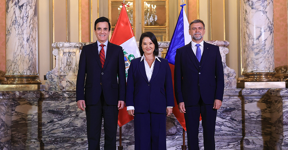 Presidenta recibe las cartas credenciales de los nuevos embajadores de Tailandia, Suecia, India, Austria y República Checa