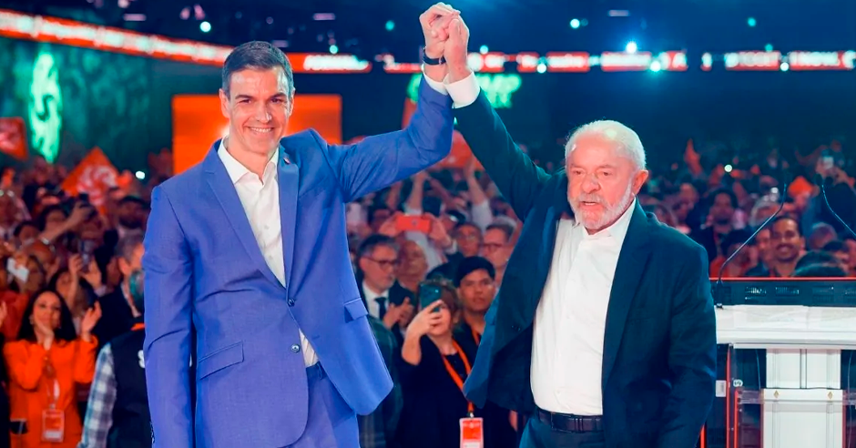 Presidente español Pedro Sánchez expresa su respaldo a Luiz Inácio Lula da Silva en la previa del balotaje en Brasil