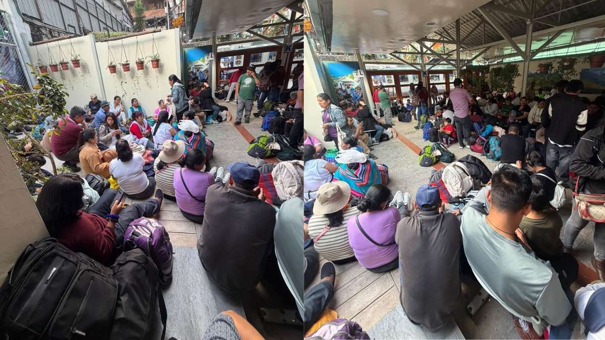 Trenes a Machu Picchu quedaron suspendidos tras accidente entre vagones de Inca Rail y PeruRail en vía de férrea de Ollantaytambo